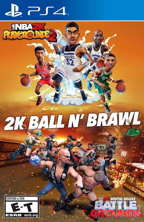 Nba 2k Playgrounds 2 Wwe 2k Battlegrounds Ps4