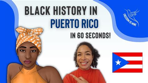 Black History In PUERTO RICO In 60 Seconds YouTube