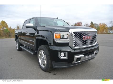 2015 Onyx Black Gmc Sierra 2500hd Denali Crew Cab 4x4 99107343 Photo