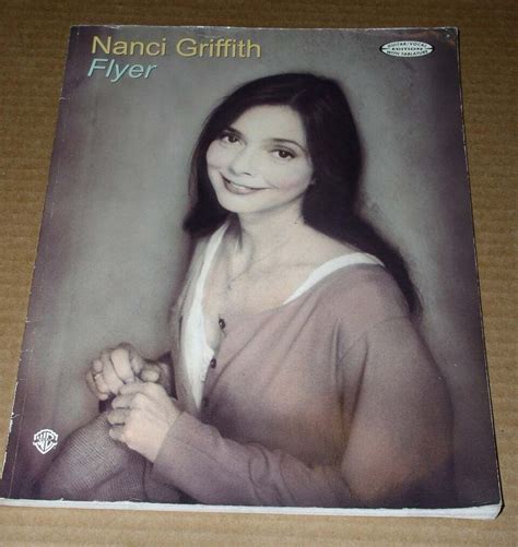 Nanci Griffith Flyer Songbook Vintage 1994 Warner Bros Publications