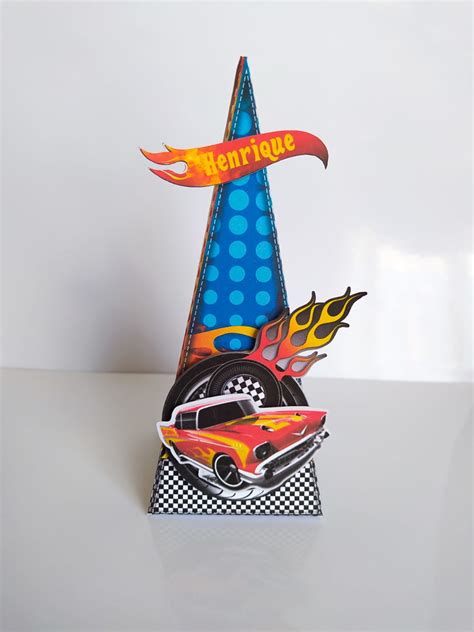 Kit Festa Lembrancinhas Personalizadas Hot Wheels Elo