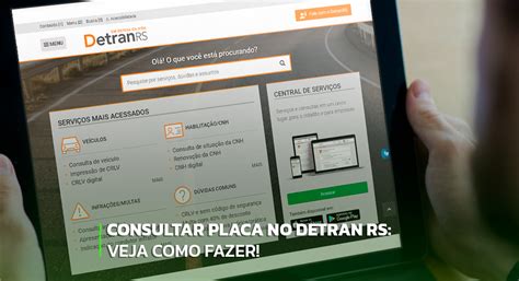 Detran RS Saiba Como Consultar Sua Placa Olho No Carro