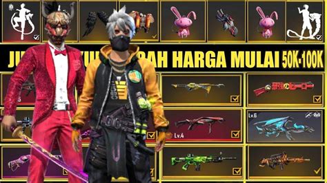 JUAL AKUN FREE FIRE SG2 OPM SPEK IDAMAN HARGA TERMURAH DI DUNIA PART 43