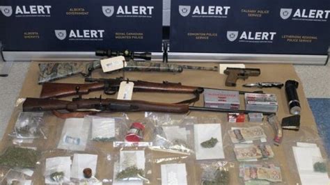 Fentanyl Pills Guns Seized In Lethbridge Drug Bust Cbc News