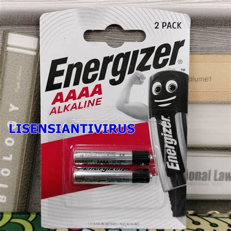 Baterai Alkaline Energizer Aaaa E A A Baterai Aaaa