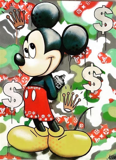 Supreme Micky Mouse Wallpapers Wallpaper Cave