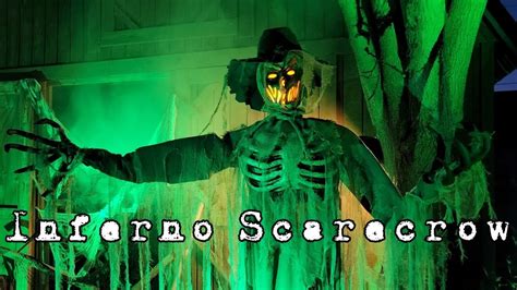 Inferno Scarecrow Home Depot 2022 Demos YouTube