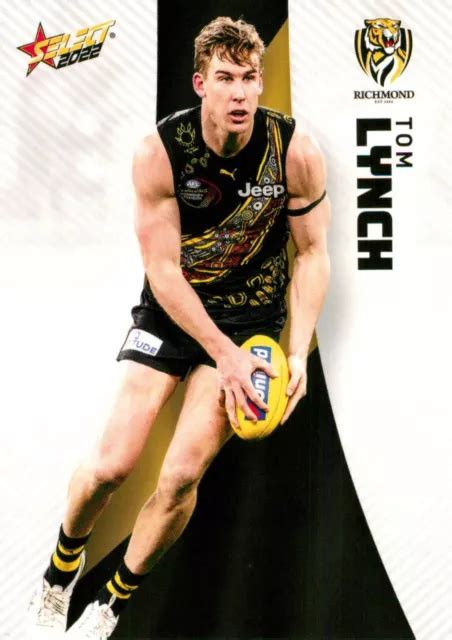 2022 Richmond Tigers Afl Card Tom Lynch Footy Stars Eur 3 40 Picclick It