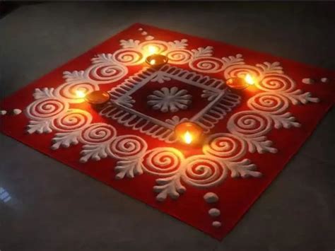 Rangoli Designs 2021 इस दिवाली अपने घर को इन खूबसूरत और आसान रंगोली डिजाइनों से सजाएं Rangoli