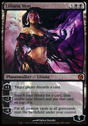 Liliana Vess - Planeswalker - Cards - MTG Salvation