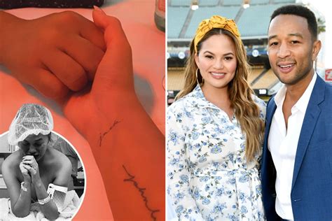 Chrissy Teigen reveals new tattoo of late son Jack's name four weeks ...