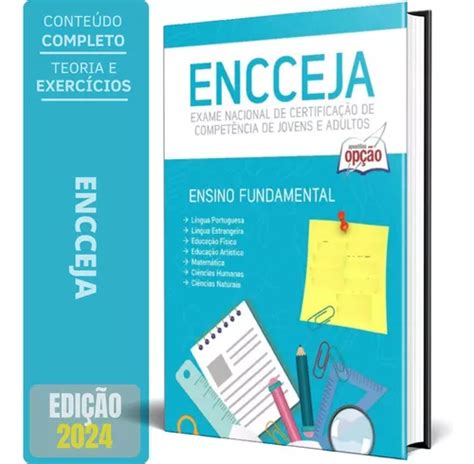 Apostila Encceja Ensino Fundamental Parcelamento Sem Juros