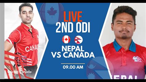 Nepal Vs Canada NEP Vs CAN 2nd ODI Of Canada Tour Of Nepal 2024