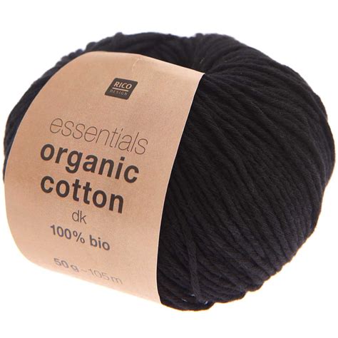 Organic Cotton Dk 20 Black Wolwinkel Filomena