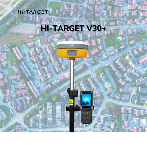 Jual GPS Geodetik Hi Target V30 Plus GNSS RTK With External Radio