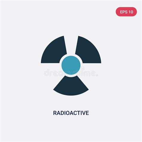 Cor Radioativa No Cone Manual Isolada Em Fundo Branco S Mbolo T Xico