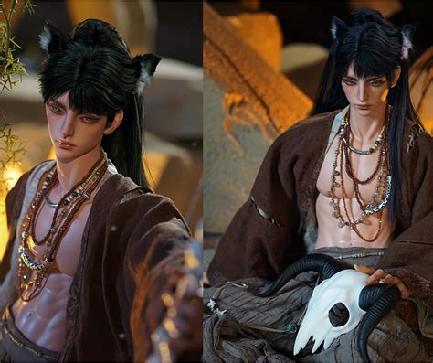 Bjd Doll Xuan Strong Muscular Man Resin Doll Movable Joint Pure Handicraft Nude Doll