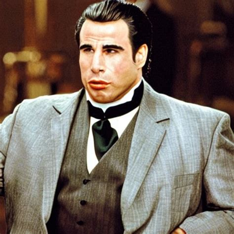 Runwayml Stable Diffusion V John Travolta As Don Vito Corleone