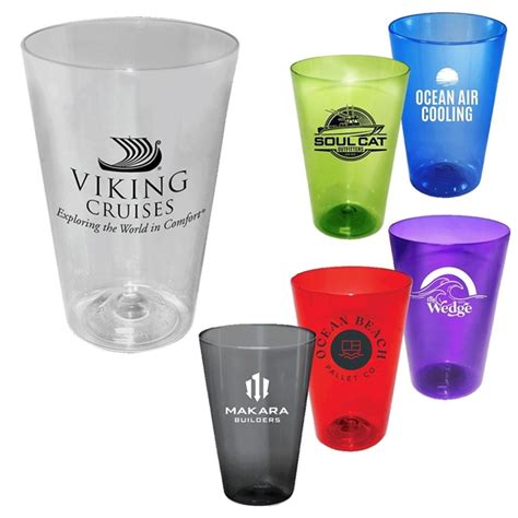 Promotional 16 Oz Recycled Pint Glass Full Color Digital