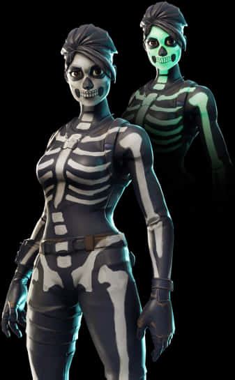 Download Fortnite Skull Trooper Skins | Wallpapers.com