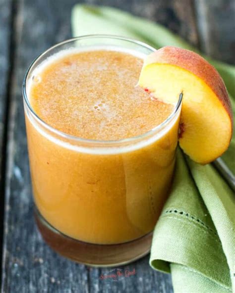 Fresh Peach Juice Recipe How To Make Peach Nectar Juice