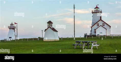 Wood Islands Lighthouse With Front And Rear Range Lights Prince