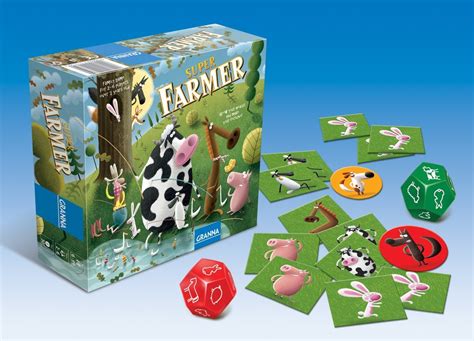 Games Board Traditional Games Modern Manufacture Granna Super Farmer