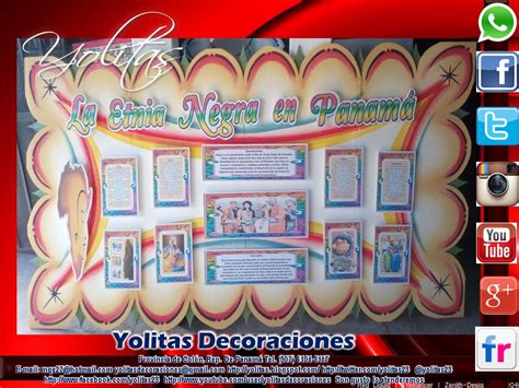 Yolitas Decoraciones La etnia negra en Panamá Mural