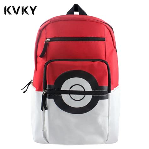 Japanese Anime Pokemon Backpack Pocket Monster Pringting Backpack For