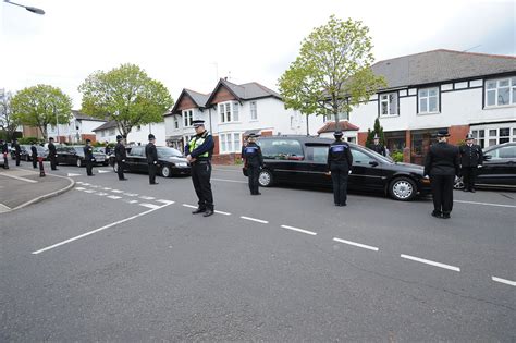 The Funeral Of South Wales Police Sergeant Louise Lucas In Cardiff