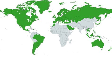 GeforceNow Supported Countries Map R GeForceNOW