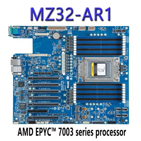 For Gigabyte MZ32 AR1 Rev 1 0 MZ32 AR0 Rev 3 0 Motherboard AMD EPYC