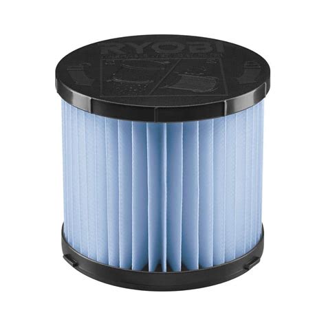 Ryobi Hepa Filter For Small Wet Dry Vacuums A32rf08 The Home Depot