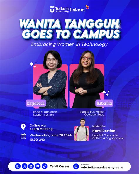 Industrial Sharing Linknet Wanita Tangguh Goes To Campus CDC