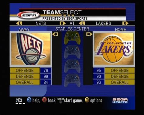 Screenshot Of Nba 2k3 Xbox 2002 Mobygames