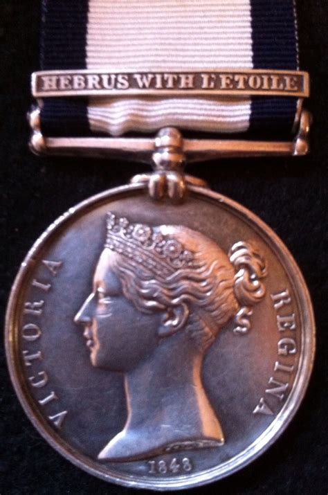 A MAGNIFICENT & SUPER RARE NAVAL GENERAL SERVICE MEDAL, CLASP (HEBRUS ...
