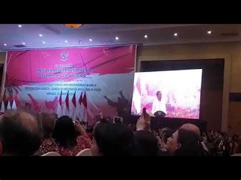 Kunjungan Kerja President Jokowi Di Manado YouTube