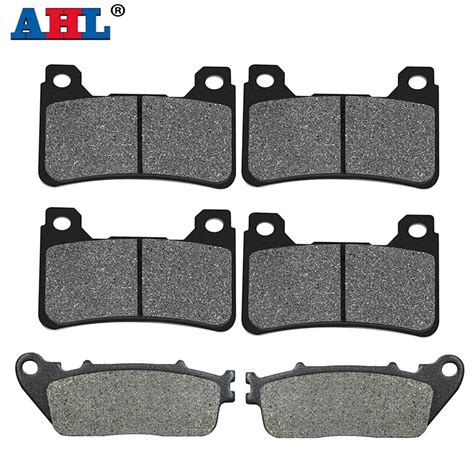 AHL Motorcycle Front Rear Brake Pads For HONDA CB1000R Only Non ABS