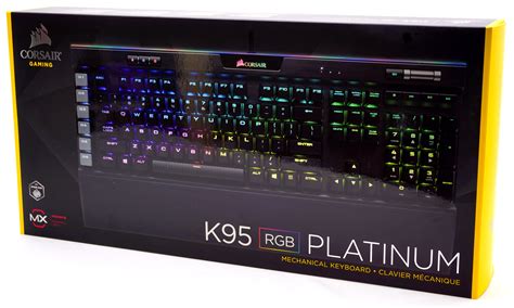 The Corsair Gaming K95 RGB Platinum Mechanical Keyboard Review