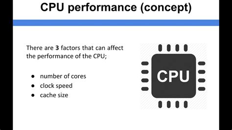 Computer Architecture Cpu Performance Concept Youtube