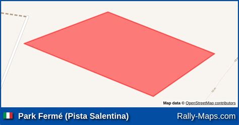 Karte Park Fermé Pista Salentina Rally del Salento 2023 CIRA