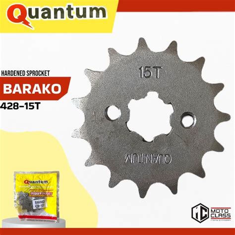 QUANTUM ENGINE SPROCKET BARAKO 15T Lazada PH