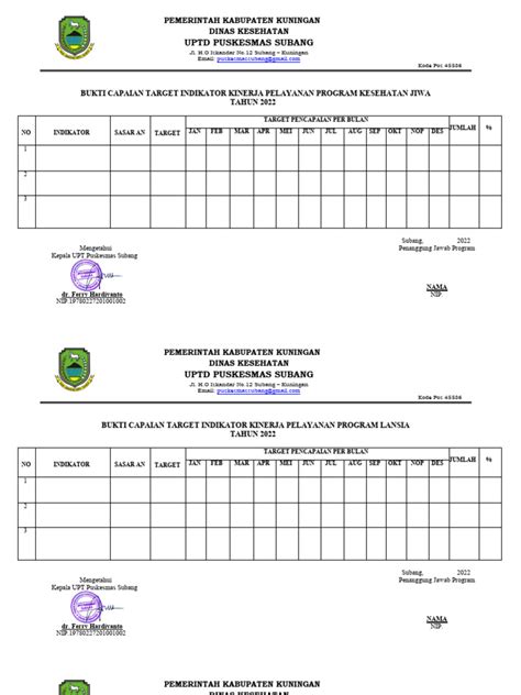 Bukti Capaian Indikator Kinerja Pengembangan 2022 Pdf