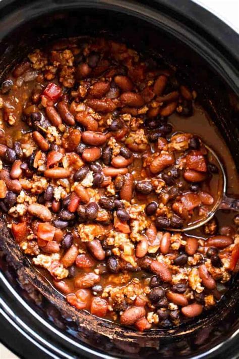 Easy Turkey Chili Crock Pot Recipe