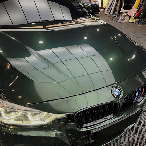 Glossy Metallic Gotland Green Vinyl Wrap Vinylfrog