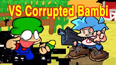 Fnf Vs Corrupted Bambi Mod Demo Youtube