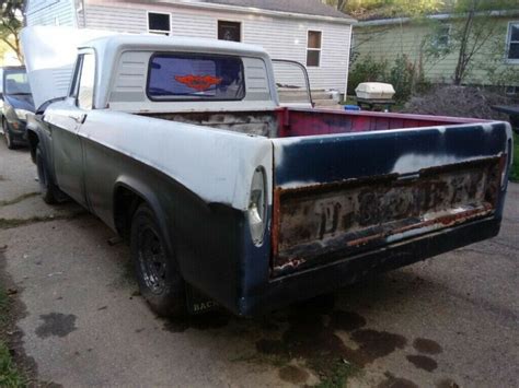 1966 Dodge D100 Sweptline For Sale Photos Technical Specifications