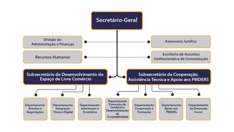 Organograma Da Secretaria Geral Aladi