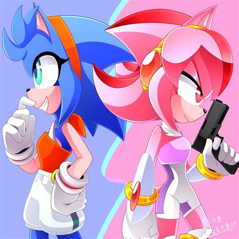 Maria Rose Sonic Heroes Ros Dark Amy Rose Naruto Oc Sonic Art