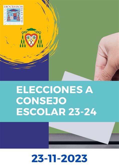 INSTRUCCIONES VOTACIONES ELECCIONES CONSEJO ESCOLAR 23 24 Colegio